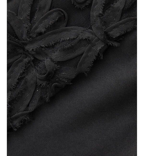 Rope&rsquo;Picnic「フラワーチュールレースアイラインスカート」|スカート|