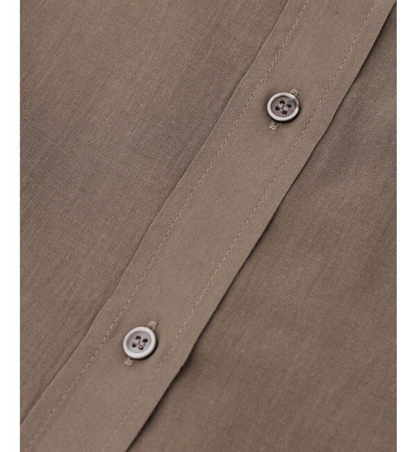 Rope&rsquo;Picnic「【接触冷感・通気性】お着軽シャツシリーズ/綿ボイルバックタックシャツ」|シャツ・ブラウス|