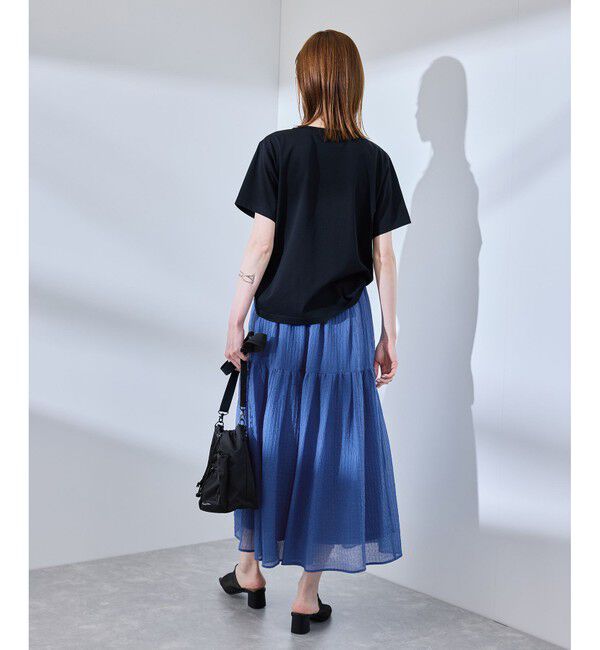 Rope&rsquo;Picnic「シアーティアードスカート」|スカート|