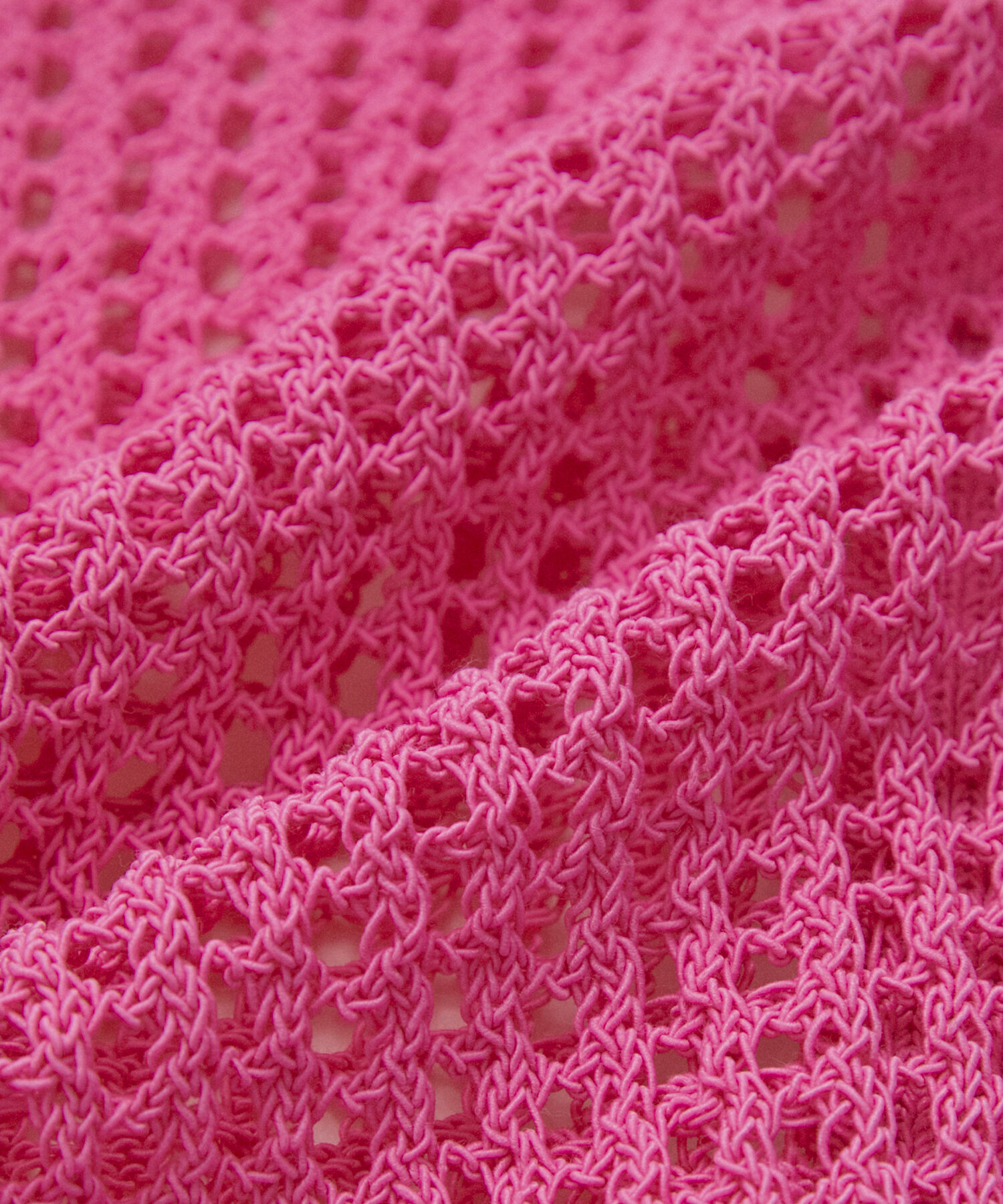 ADAM ET ROPE'「パターンメッシュカーディガン」|カーディガン|