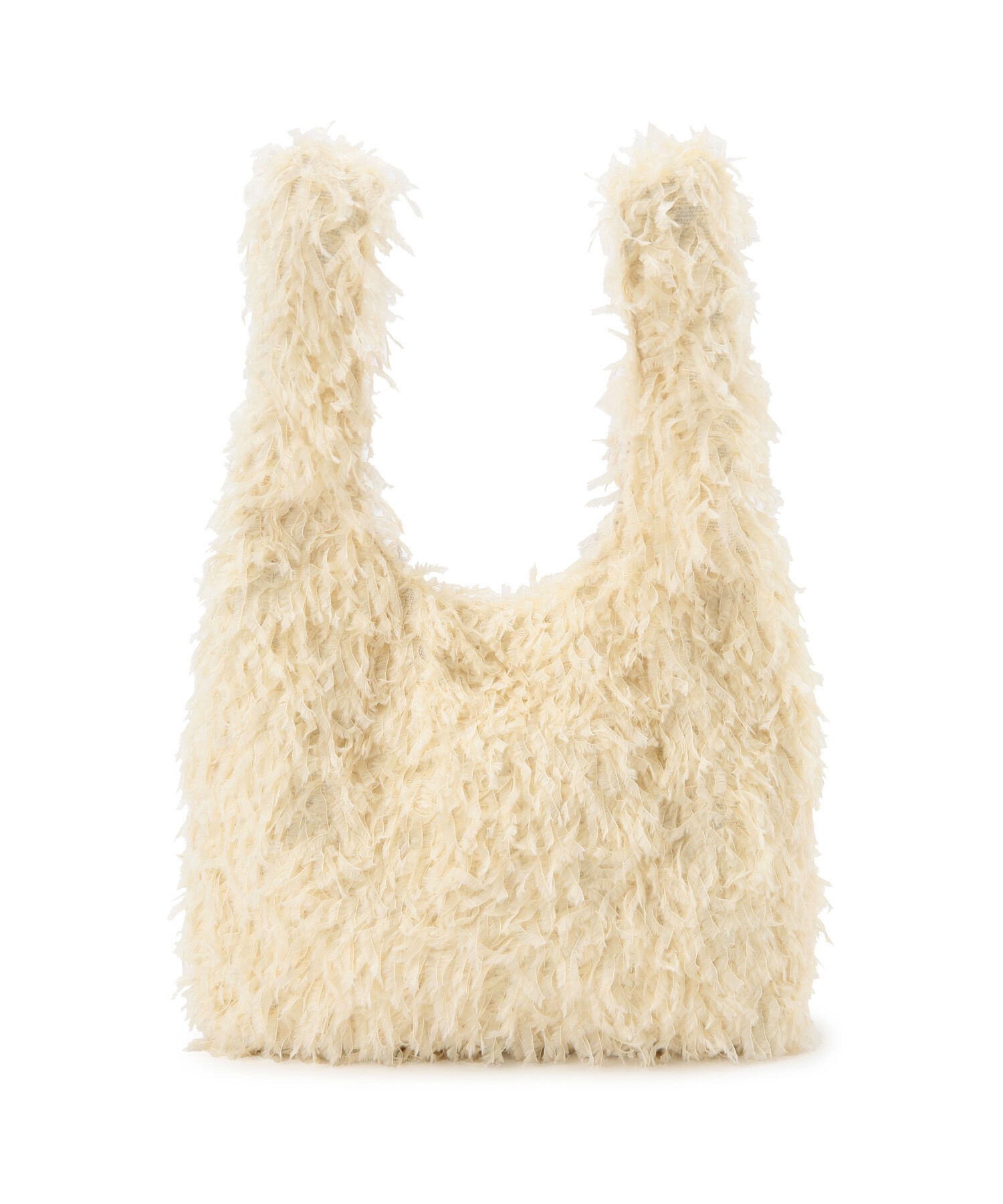 ADAM ET ROPE'「【サステナブル】フリンジトート」|ハンドバッグ|