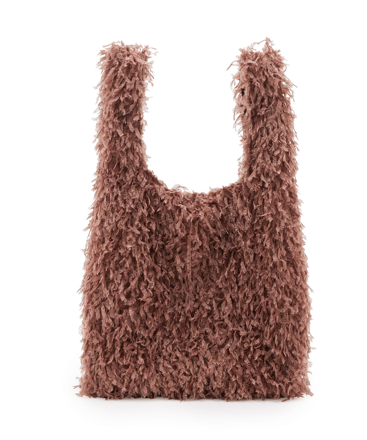 ADAM ET ROPE'「【サステナブル】フリンジトート」|ハンドバッグ|