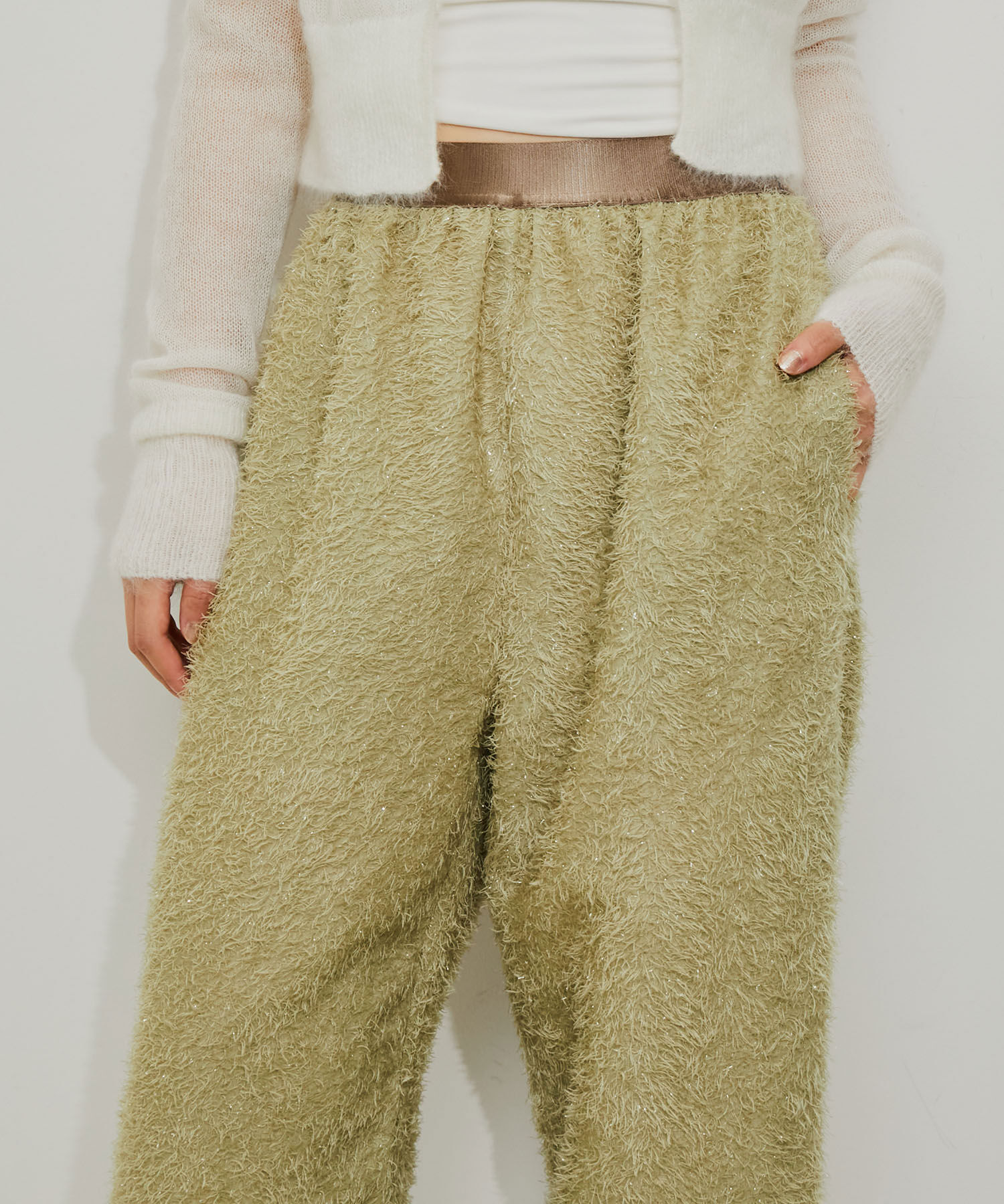 ADAM ET ROPE'「ファジーイージーパンツ」|その他|