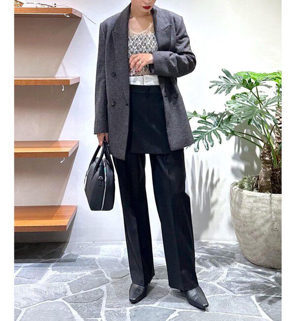 ADAM ET ROPE'「ウールネップテーラードジャケット」|その他|