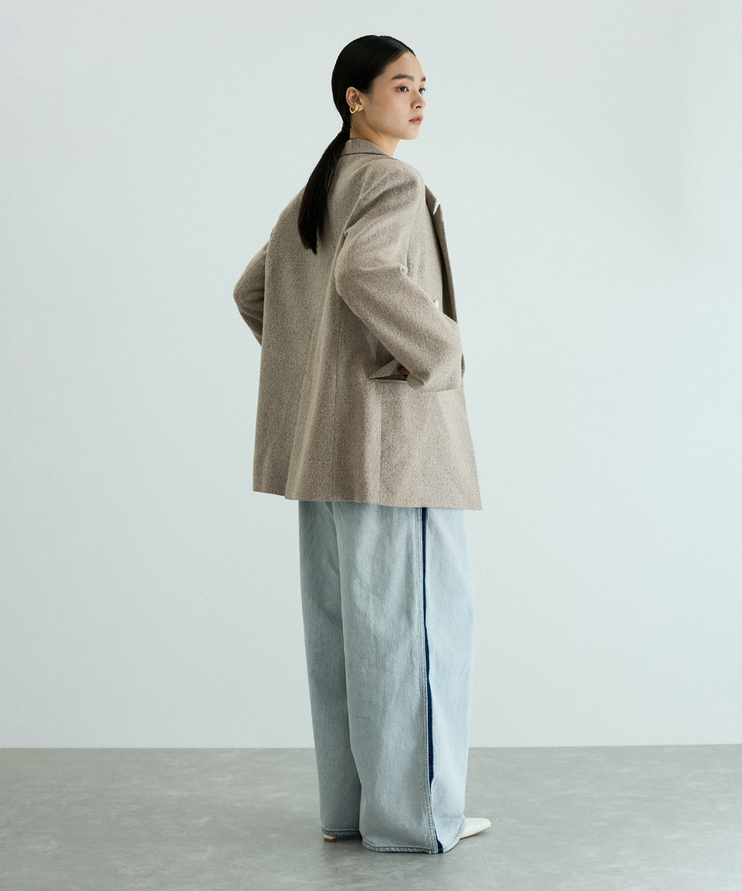 ADAM ET ROPE'「ウールネップテーラードジャケット」|その他|