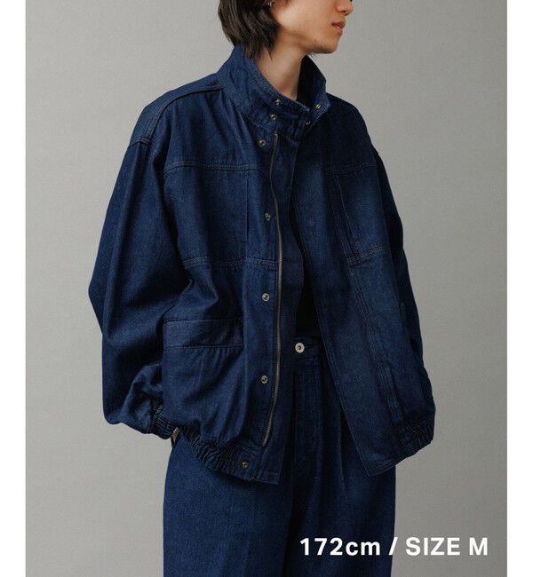 ADAM ET ROPE'「デニム ボマージャケット / ADAM ET ROPE' JEANS -FILM-」|ブルゾン・スタジャン|