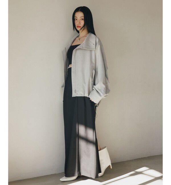 ADAM ET ROPE'「【サステナブル】カットオフディティールスカート」|スカート|