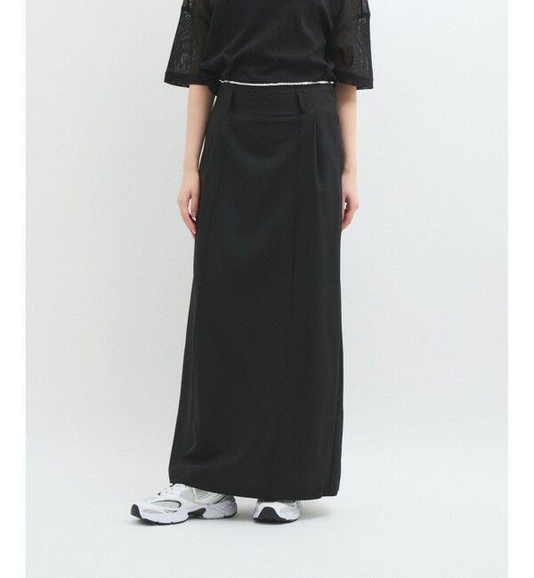 ADAM ET ROPE'「【サステナブル】カットオフディティールスカート」|スカート|