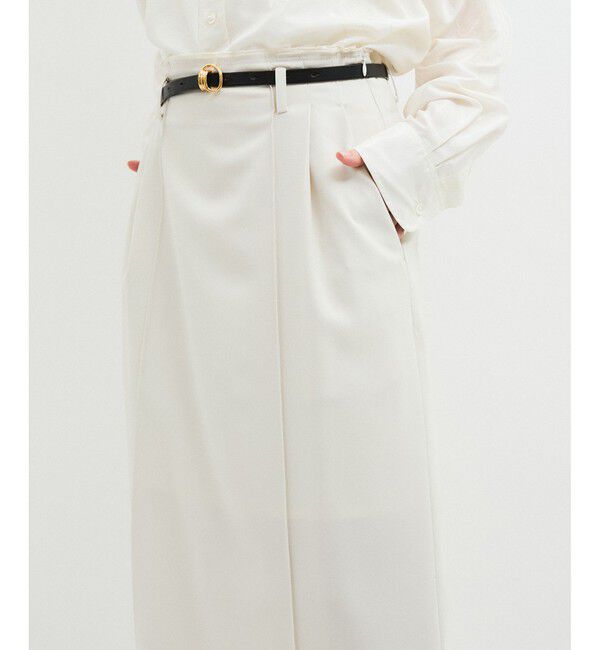 ADAM ET ROPE'「【サステナブル】カットオフディティールスカート」|スカート|