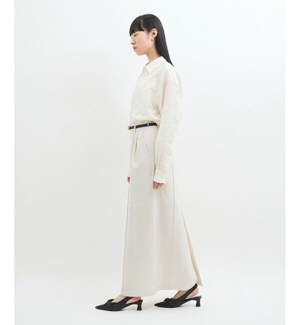 ADAM ET ROPE'「【サステナブル】カットオフディティールスカート」|スカート|