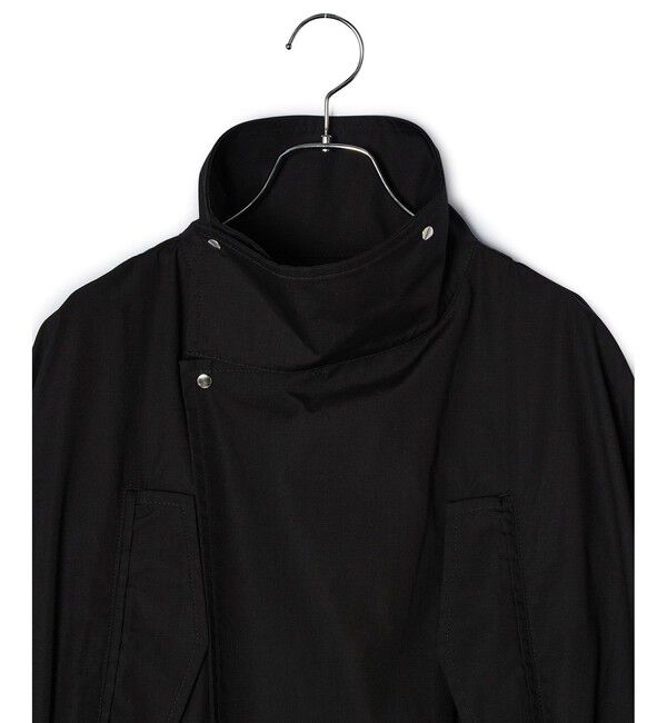 ADAM ET ROPE'「【WEB限定】スタンドカラーハーフモッズコート」|ミリタリー・モッズコート|