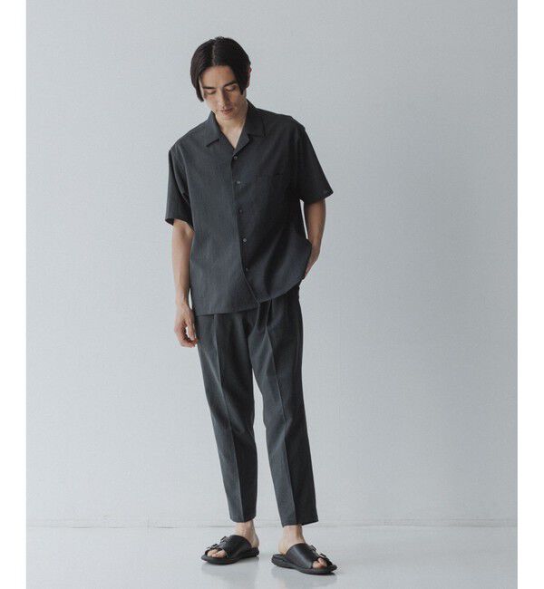 ADAM ET ROPE'「接触冷感【RIRANCHA】セットアップ / オープンカラーシャツ & スラックス」|スーツ|