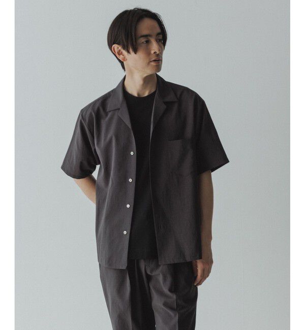 ADAM ET ROPE'「接触冷感【RIRANCHA】セットアップ / オープンカラーシャツ & スラックス」|スーツ|