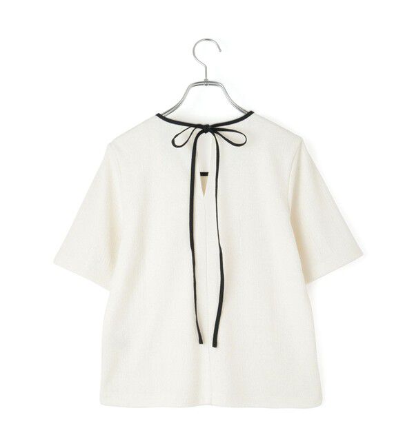 ADAM ET ROPE'「【WEB限定】ブークレリブリボンTシャツ」|Tシャツ・カットソー|