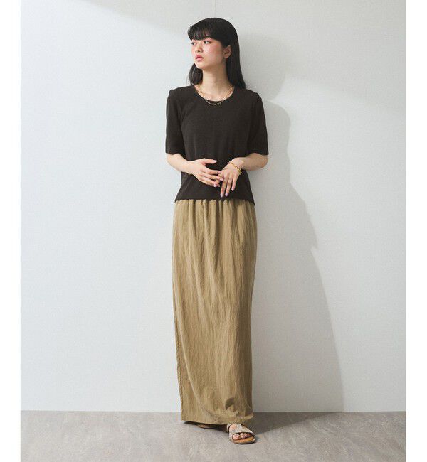 ADAM ET ROPE'「【WEB限定】ブークレリブリボンTシャツ」|Tシャツ・カットソー|