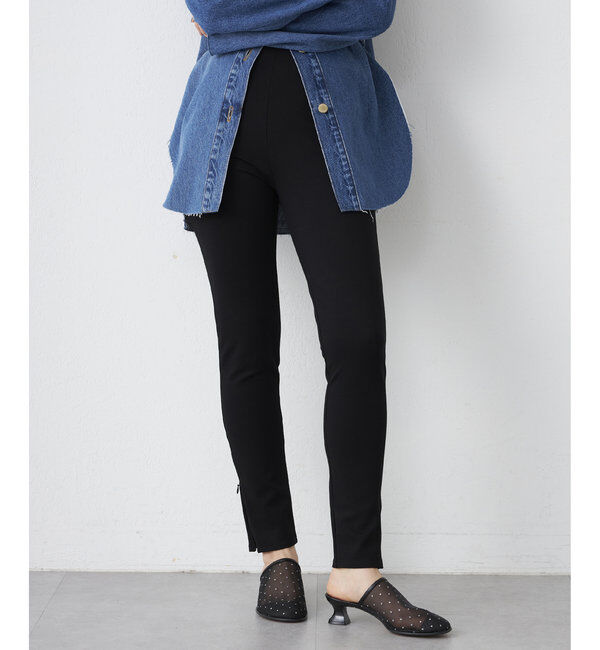  「レギンスZIPパンツ」|チノ|