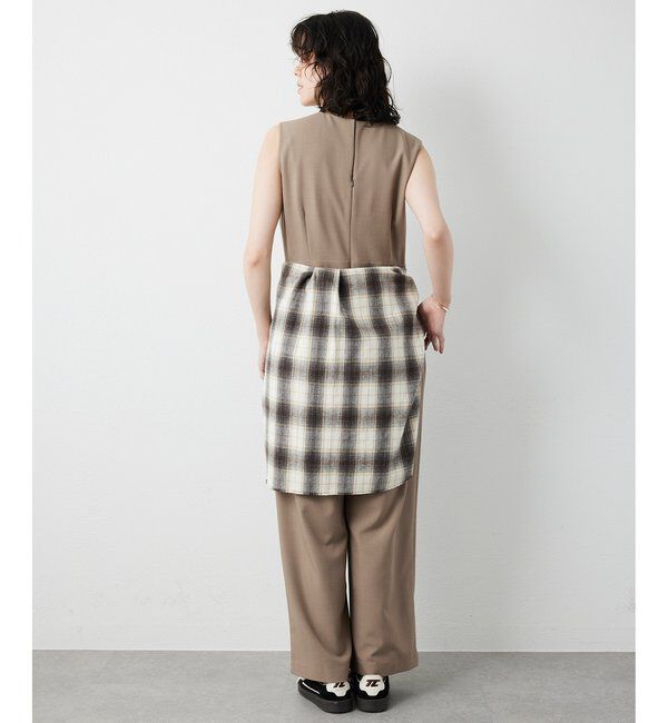 THE PAUSE「【THE PAUSE】ジャケットセットオールインワン」|ワンピース|