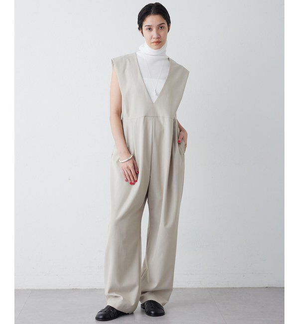 THE PAUSE「【THE PAUSE】ドレープジャンプスーツ」|ワンピース|