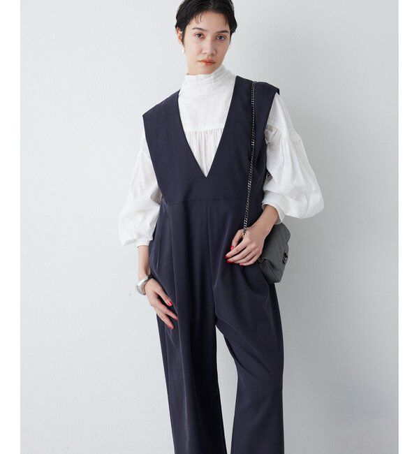 THE PAUSE「【THE PAUSE】ドレープジャンプスーツ」|ワンピース|