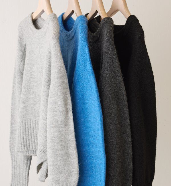  「ヤクライクショートニット」|ニット・セーター|