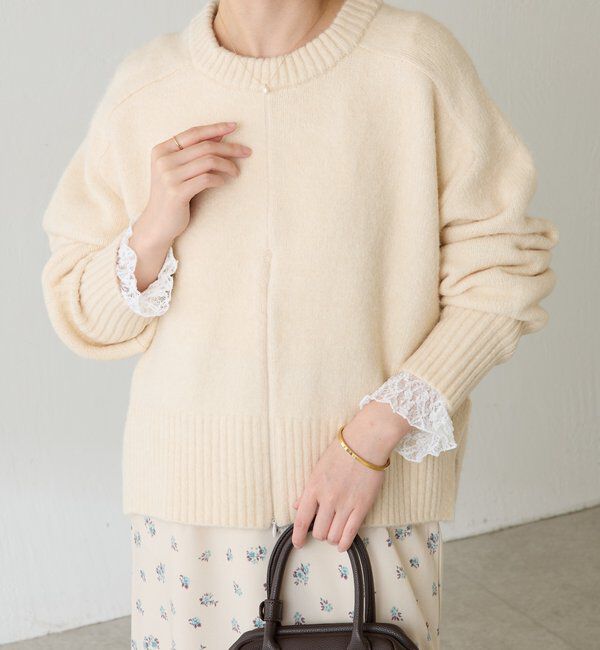  「ヤクライクショートニット」|ニット・セーター|