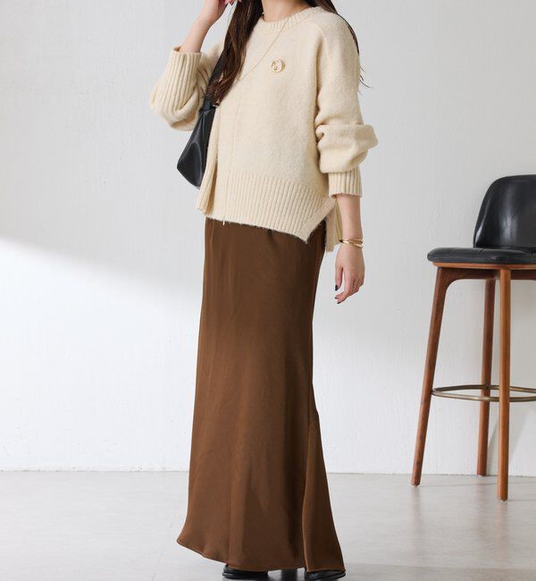  「ヤクライクショートニット」|ニット・セーター|