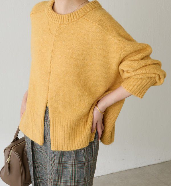  「ヤクライクショートニット」|ニット・セーター|