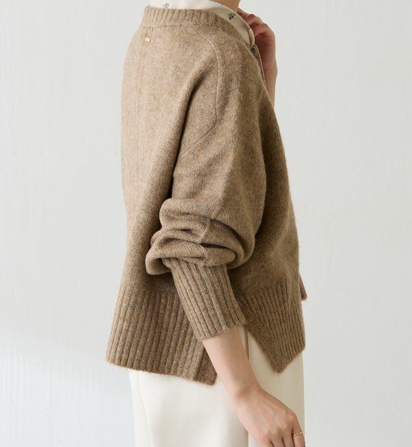  「ヤクライクショートニット」|ニット・セーター|