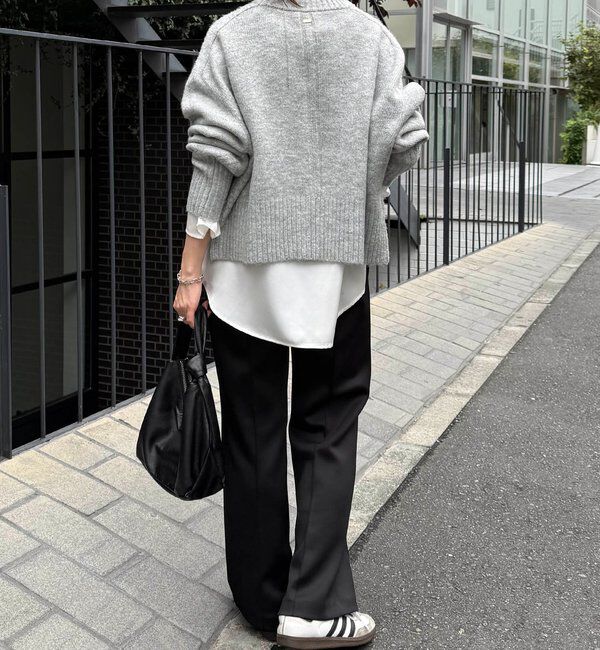  「ヤクライクショートニット」|ニット・セーター|