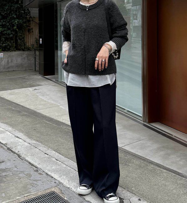  「ヤクライクショートニット」|ニット・セーター|