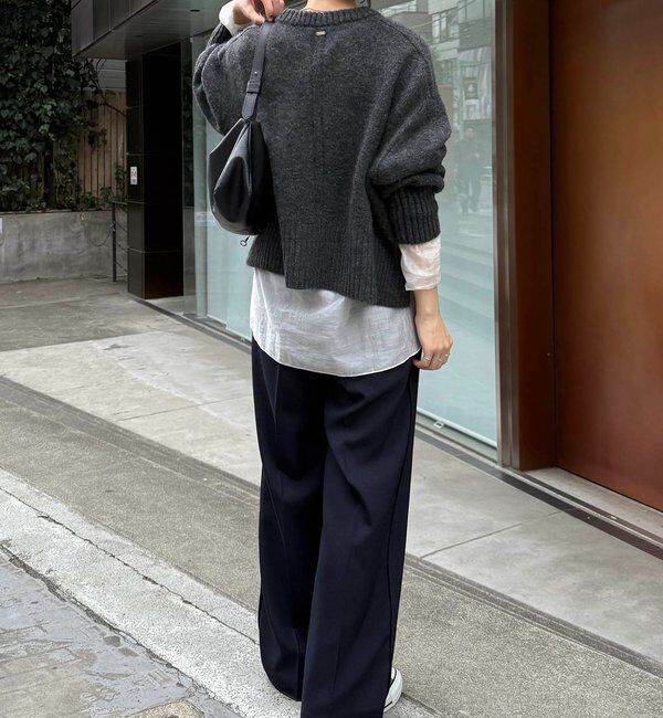  「ヤクライクショートニット」|ニット・セーター|