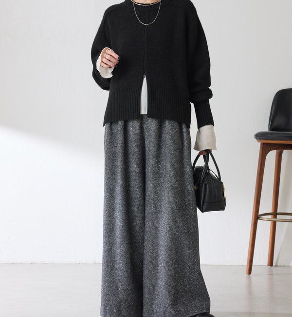  「ヤクライクショートニット」|ニット・セーター|