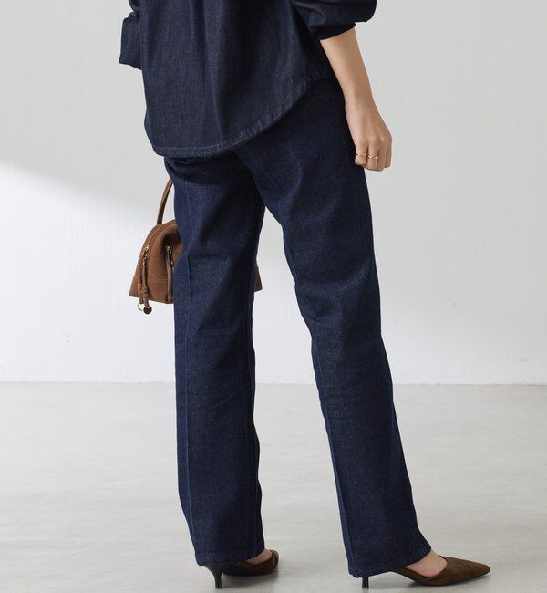  「Q.anosストレートデニム」|デニム|