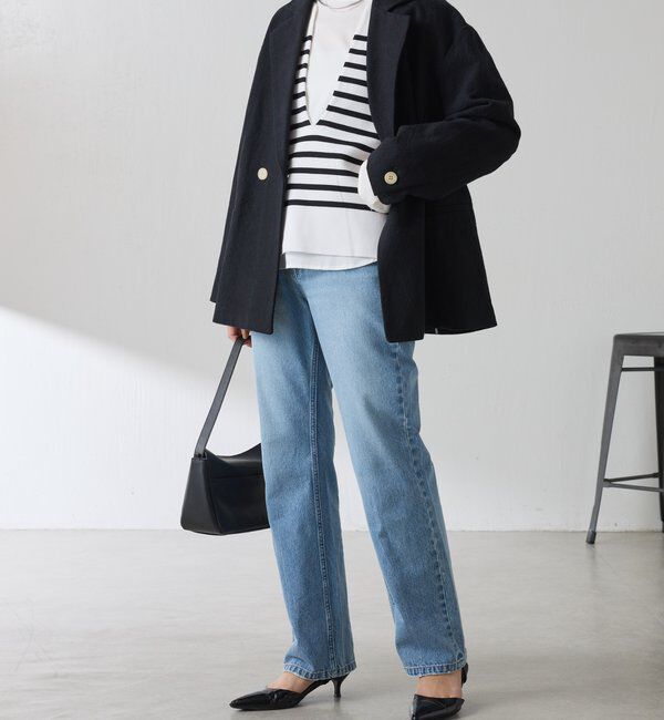  「Q.anosストレートデニム」|デニム|