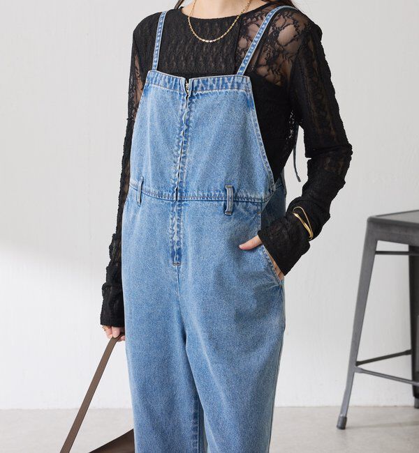  「QanosレースパッチワークロンT」|Tシャツ・カットソー|