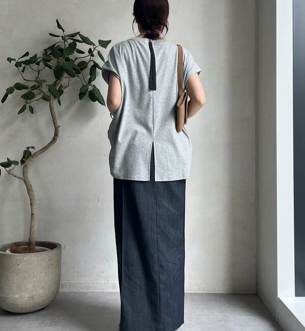  「【WEB限定】バックジップフォトプリントTEE」|Tシャツ・カットソー|