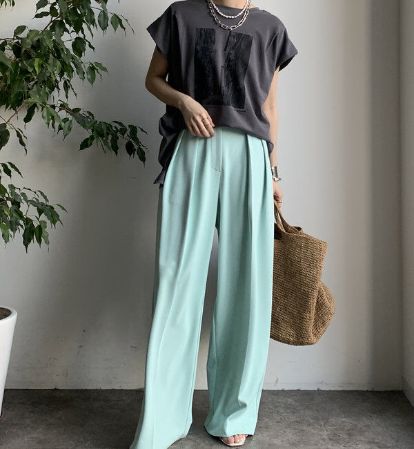  「【WEB限定】バックジップフォトプリントTEE」|Tシャツ・カットソー|