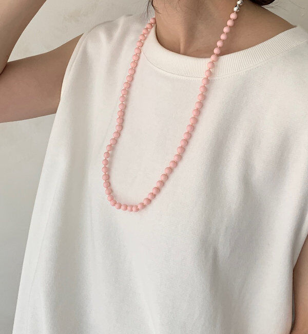  「2WAYサングラスチェーン/ネックレス」|ネックレス|ピンク