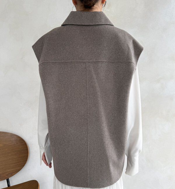  「BIGシルエットジャケットベスト」|ベスト・ジレ|
