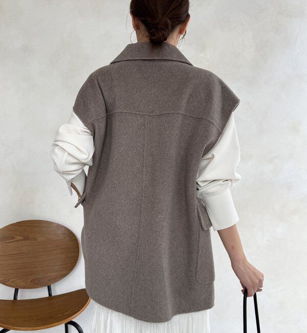  「BIGシルエットジャケットベスト」|ベスト・ジレ|