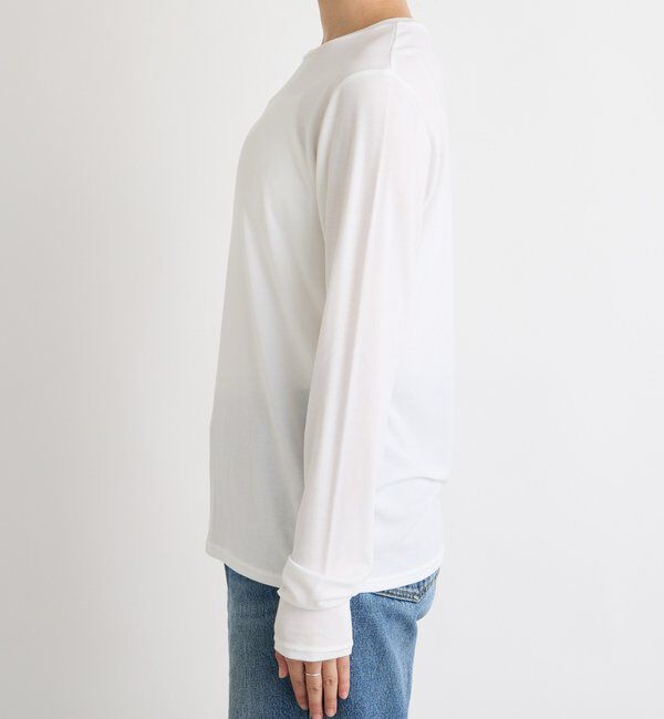  「【リバイバル/一枚でも重ねても】フライスクルーTee」|Tシャツ・カットソー|