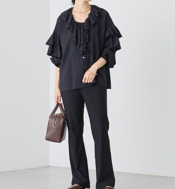  「予約【美脚シルエット】ZIPスリムパンツ」|チノ|