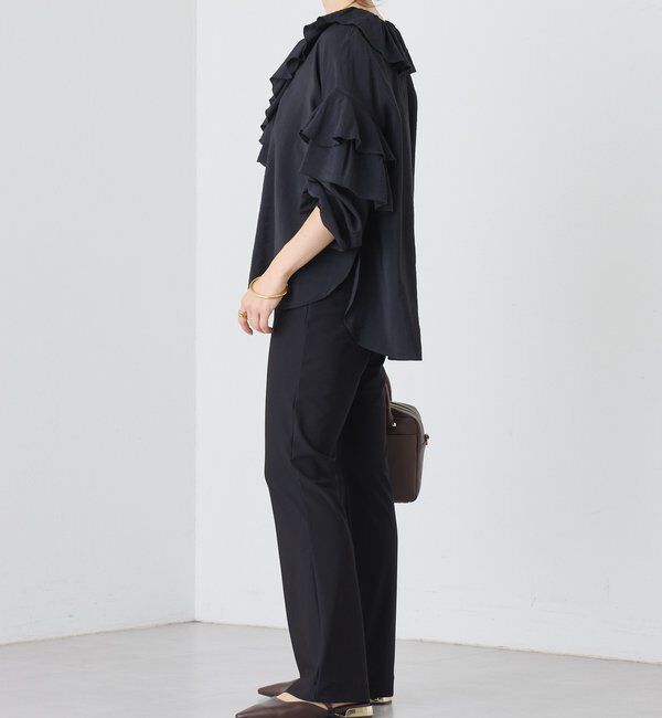  「予約【美脚シルエット】ZIPスリムパンツ」|チノ|