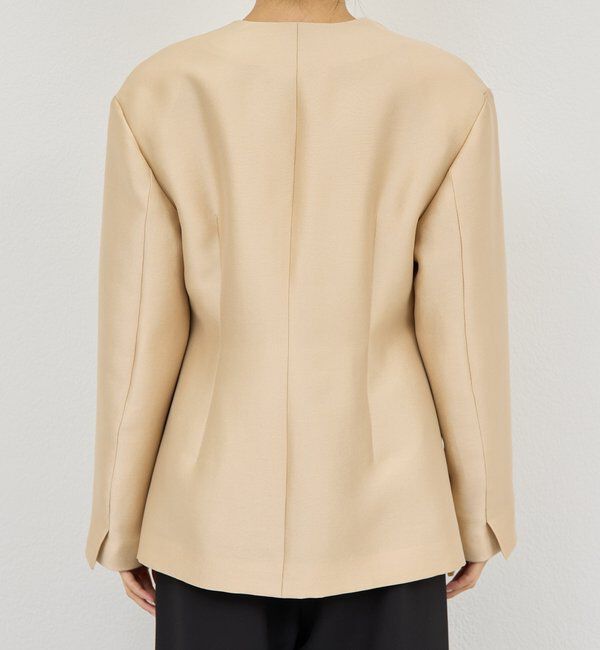  「【セットアップ対応】シルキーダブルクロスジャケット」|その他|