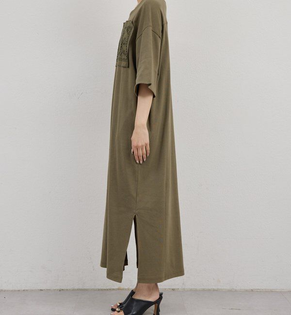  「【Dhritie】レースパッチワークワンピース」|ワンピース|