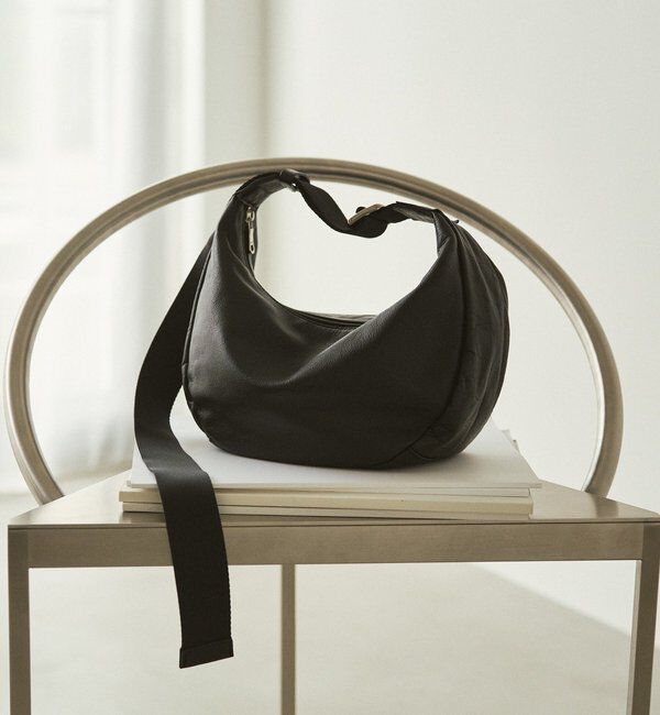  「ソフトレザーラウンドショルダーバッグ」|ショルダー・メッセンジャー|