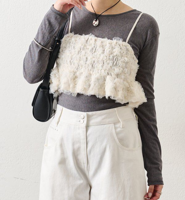  「バックシャンチュールビスチェ」|シャツ・ブラウス|