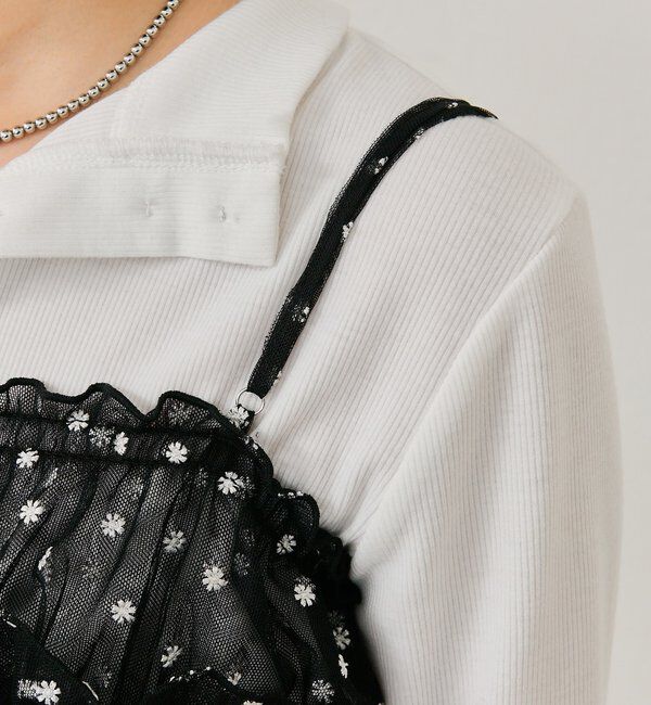  「フラワーチュールビスチェ」|シャツ・ブラウス|