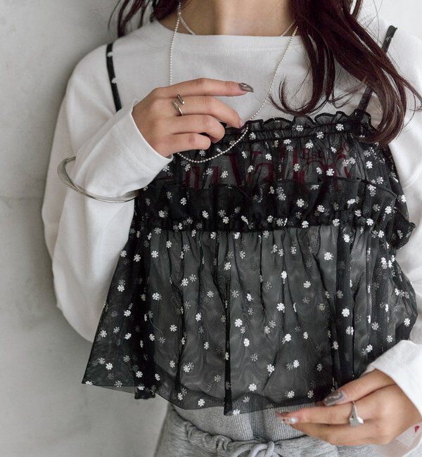  「フラワーチュールビスチェ」|シャツ・ブラウス|