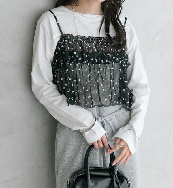  「フラワーチュールビスチェ」|シャツ・ブラウス|